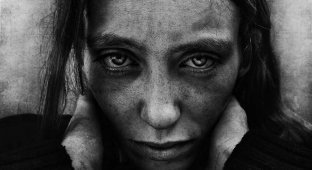 Портреты бездомных от Ли Джеффриса (17 фото)