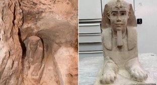 Египетские археологи нашли еще одного сфинкса (4 фото)