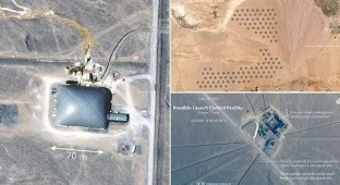Китай строит более 100 ядерных ракетных шахт в пустыне (7 фото)