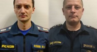 В Москве погибли пожарные при исполнении обязанностей (2 фото)