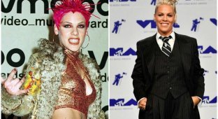 Тогда и сейчас: звёзды на своей первой премии VMA и в 2017 (19 фото)