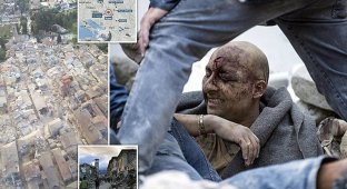 Мощное землетрясение в Италии: "Мы слышим, как под завалами кричат дети" (67 фото)