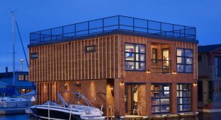 Плавучий дом от Designs Northwest Architects (10 фото)
