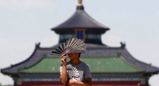 Аномальная жара в Китае (25 фото)