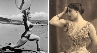 Как выглядели первые женщины-бодибилдеры начала XX века (18 фото)