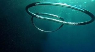Удивительные вихревые кольца в океане (8 фото + 7 видео)