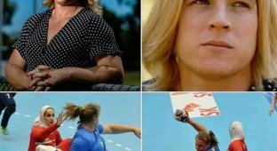 Трансгендерное нашествие в большой спорт (3 фото)
