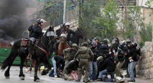 Беспорядки в Восточном Иерусалиме (7 фото)