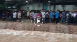 Сильнейшие за последние 12 лет проливные дожди вызвали небывалое наводнение в Мумба