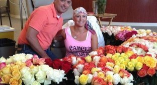 Муж сделал невероятный подарок жене, которая излечилась от рака (5 фото)