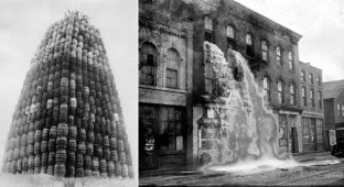 1919-1933 годы: Сухой закон и уничтожение выпивки в США (22 фото)