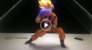 Коллекционная фигурка главного героя Dragon Ball Z с реалистичными спецэффектами