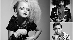 Дети в образе икон американской культуры и музыки (6 фото)