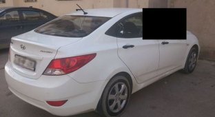Автомобилист из Азербайджана не понял соседских действий (2 фото)
