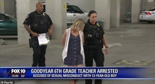 28-летняя американская учительница получила 20 лет за секс с 13-летним учеником (8 фото + 1 видео)