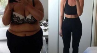 Похудевшая на 85 кг девушка дала решительный ответ недоверчивым пользователям сети (5 фото)