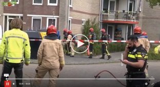 Взрыв газа в жилом доме в Нидерландах