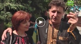 Парад вышиванок в Харькове собрал людей из разных городов и поколений