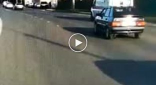 В Татарстане машина скорой помощи врезалась в столб