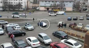 Битва за парковку в Киеве при наличии свободного места