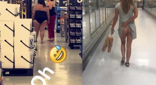 Экстравагантные покупатели Walmart (26 фото)