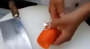 Несколько надрезов вдоль и поперек моркови, удивит результатом многих