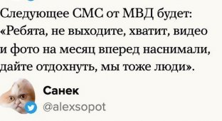 МВД Беларуси устроило sms-рассылку с требованием прекратить выходить на митинги. Реакция соцсетей (10 фото)