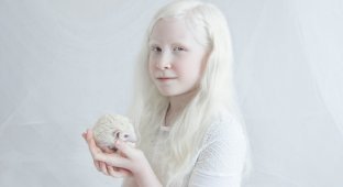 «Фарфоровая красота»: фотопроект о неземном очаровании людей-альбиносов (24 фото)