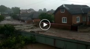 Мощное наводнение под Тернополем