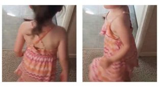 Трехлетней канадке запретили ходить в детский сад из-за непристойного платья (5 фото)