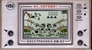 Японская игра «Game & Watch». Прототип легендарной советской «Электроники» (8 фото)