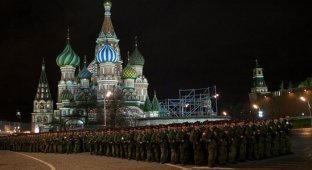 Репетиция парада на Красной площади (30 фото)