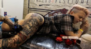 Неделя татуировок в Сан-Паулу (14 фото)
