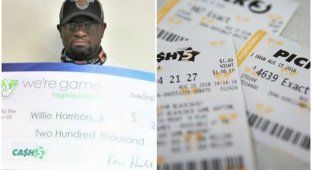 "Чуть сердце не остановилось": американец второй год подряд срывает куш в лотерее (4 фото)