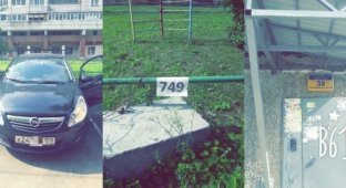 Присвоение парковочных мест в Перми (3 фото)