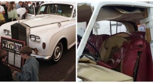 Московские реставраторы изуродовали уникальный Rolls-Royce как у Джона Леннона (6 фото)