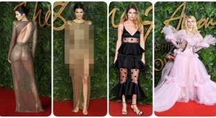 "Голое платье и перья с ощипанных кур": и это самые стильные люди планеты на Fashion Awards 2018? (17 фото)