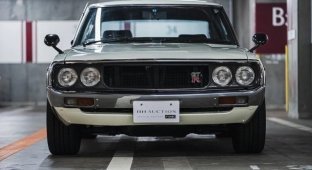 Nissan Skyline 2000 GT-R «Kenmeri» — Один из самых редких и дорогих японских олдтаймеров (16 фото + 1 видео)