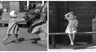 Ностальгические черно-белые фото Москвы 50-60-х годов, сделанные 60 лет назад (11 фото)