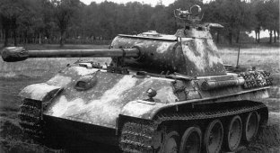 Приборы ночного видения для немецких танкистов (10 фото)