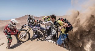 Дакар 2014. Опасные гонки в чилийской пустыне (36 фото)