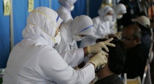 Свиной грипп. Мексика (21 фотография)
