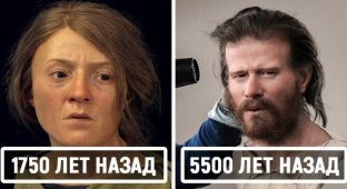 Шведский археолог воссоздаёт лица людей, которые жили сотни и даже тысячи лет назад (13 фото)