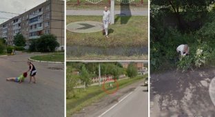 Кадры на Яндекс и Google-картах, которых не должно было быть (20 фото)