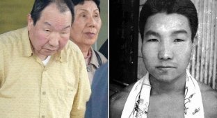 Невиновный японец 46 лет провел в камере смертников (6 фото)