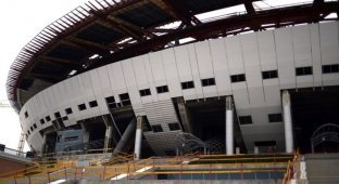Cтадион «Зенит-Арена» начал, наконец, строиться (16 фото)