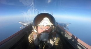 Наши летчики показали уникальные кадры работы на МиГ-29
