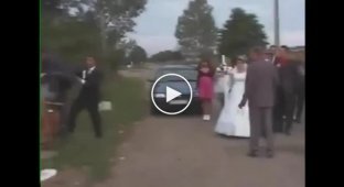 Свидетель провалился на свадьбе