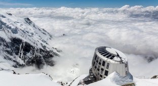 Приют Гутэ: одна из самых известных альпинистских хижин в мире (11 фото + 2 видео)