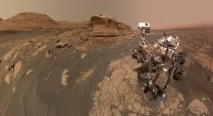 Марсоход Curiosity сделал удачное "селфи" (3 фото)